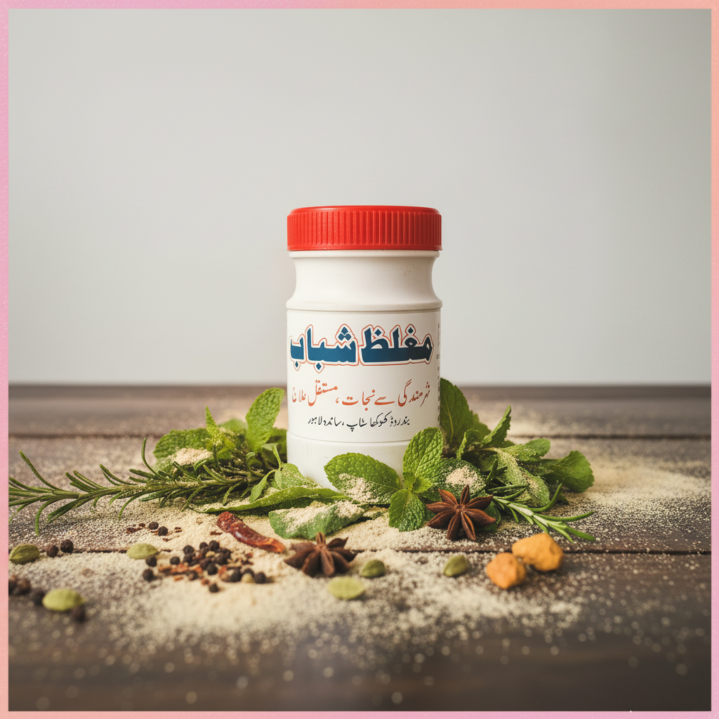 Mughliz Shabab Herbal Product with Powder